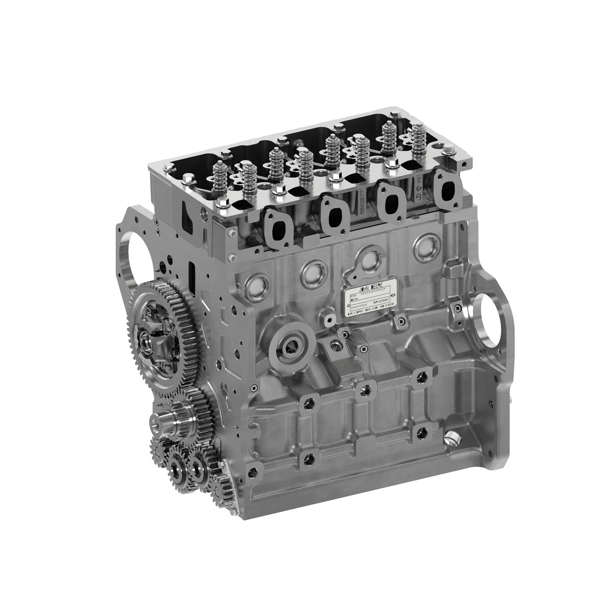 RM10021: Fits John Deere RM10021 REMAN Complete Block Assembly, 2.4 Liter – Genuine OEM