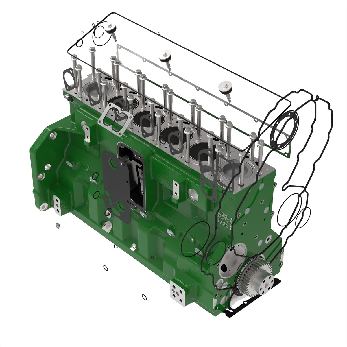 RM100406: Fits John Deere RM100406 REMAN Diesel Engine – Genuine OEM