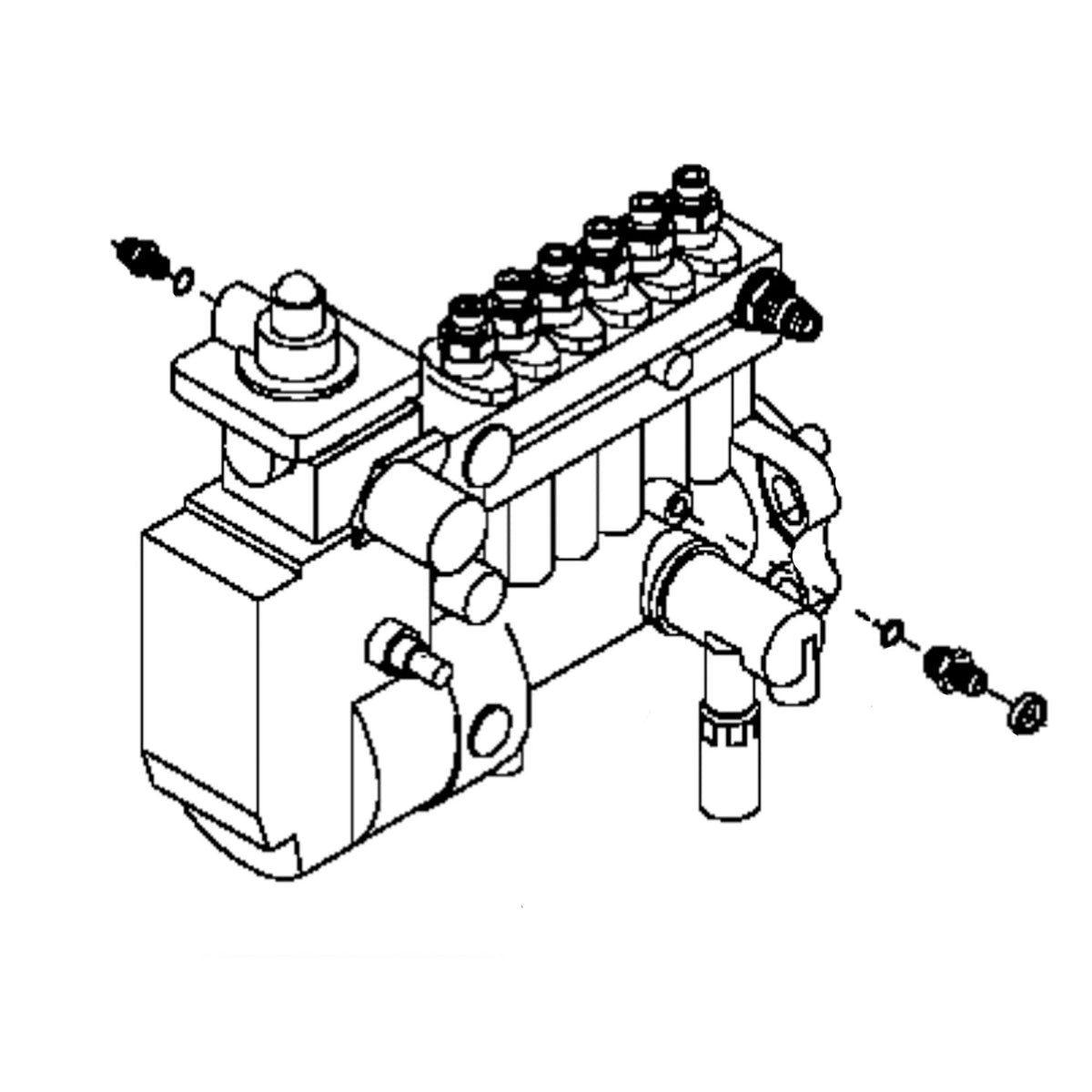 SE500223: Fits John Deere SE500223 REMAN Fuel Injection Pump – Genuine OEM
