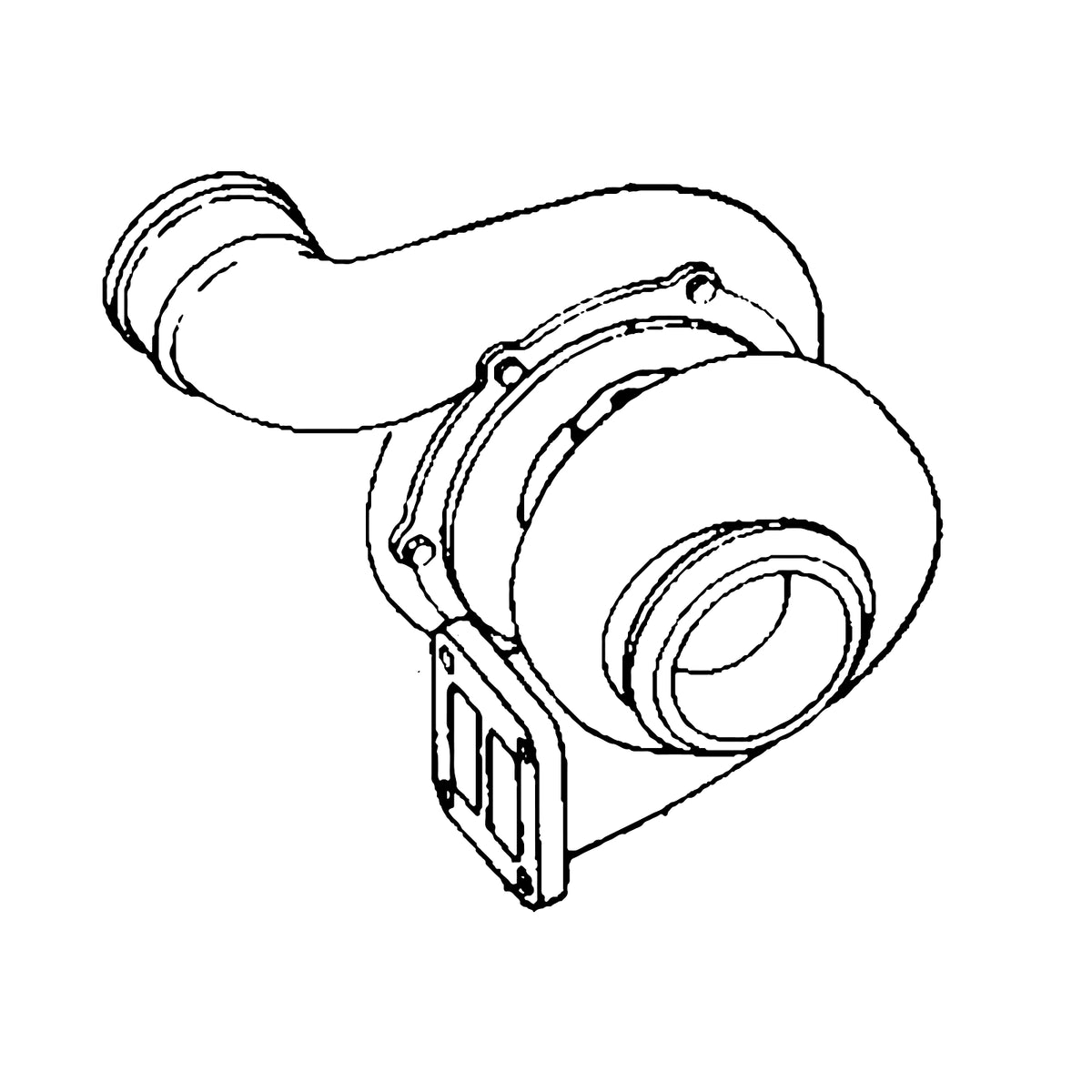 SE500279: Fits John Deere SE500279 REMAN Turbocharger – Genuine OEM