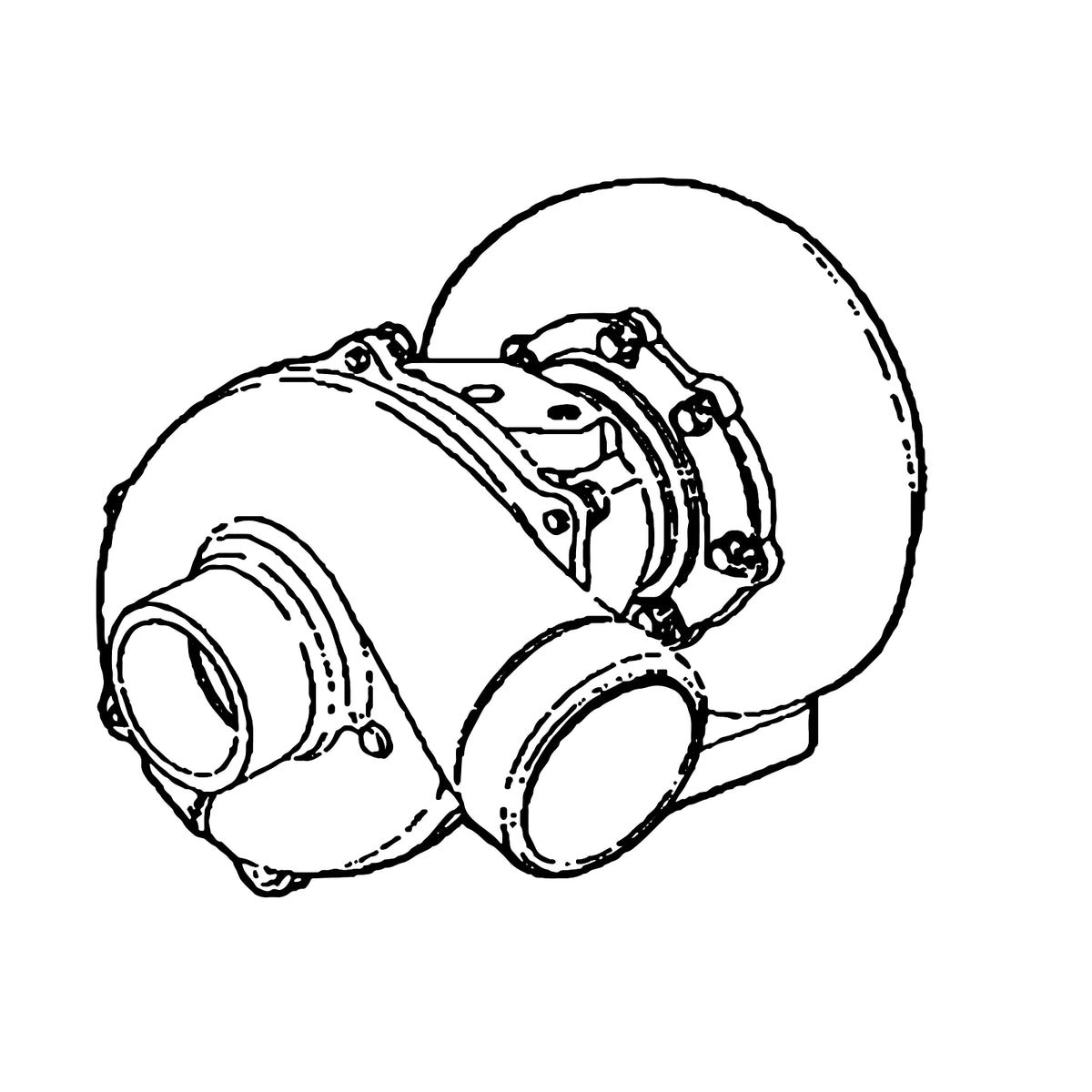 SE500284: Fits John Deere SE500284 REMAN Turbocharger – Genuine OEM