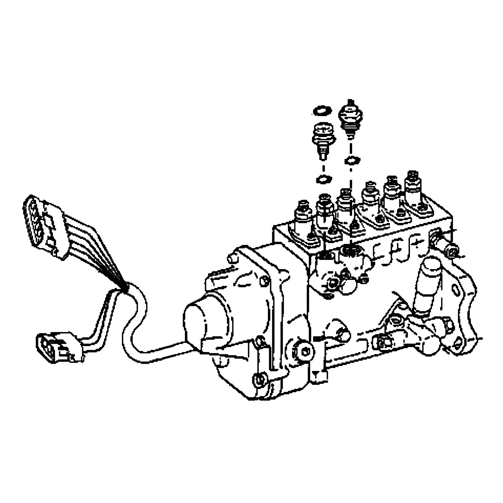 SE500444: Fits John Deere SE500444 REMAN Fuel Injection Pump – Genuine OEM