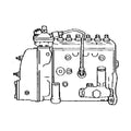 SE500487: Fits John Deere SE500487 REMAN Fuel Injection Pump – Genuine OEM