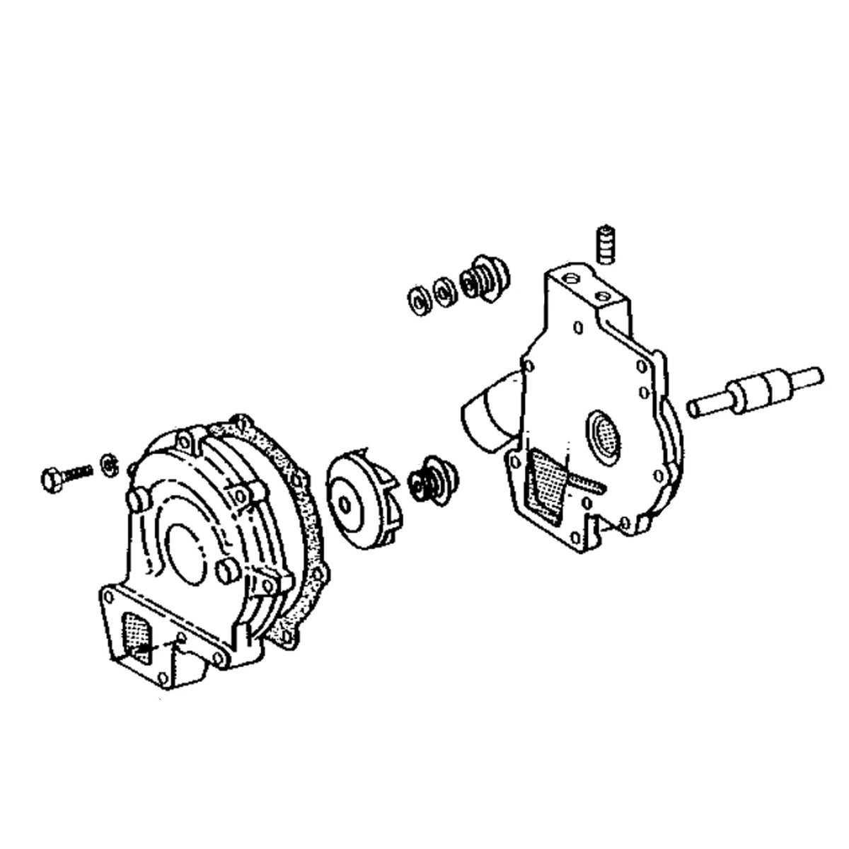 SE500919: Fits John Deere SE500919 REMAN Water Pump – Genuine OEM