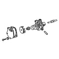 SE500923: Fits John Deere SE500923 REMAN Water Pump – Genuine OEM
