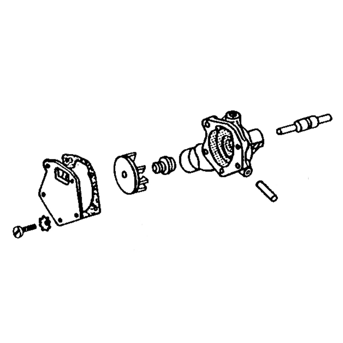 SE500923: Fits John Deere SE500923 REMAN Water Pump – Genuine OEM