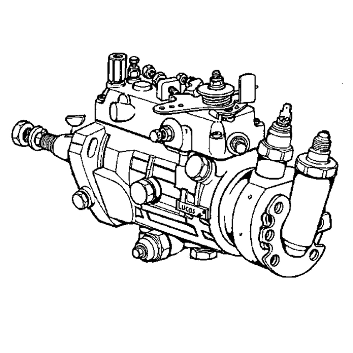 SE500949: Fits John Deere SE500949 REMAN Fuel Injection Pump – Genuine OEM