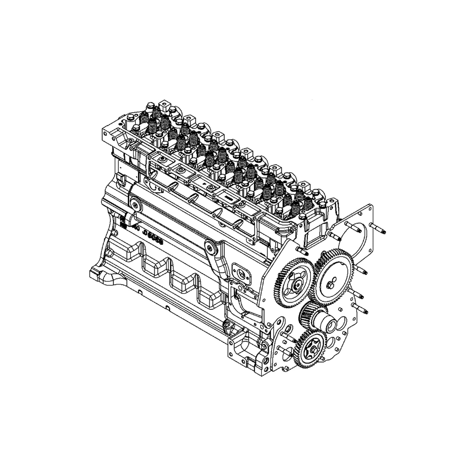 SE501225: Fits John Deere SE501225 REMAN Complete Block Assembly, 6.8 Liter, Tier 3, 185 HP – Genuine OEM