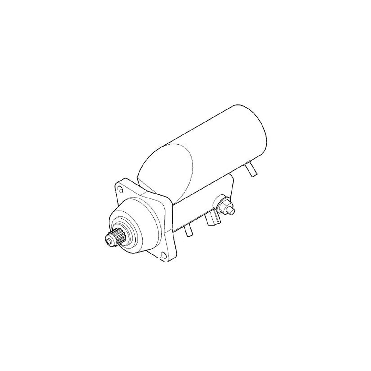 SE501401: Fits John Deere SE501401 REMAN Starter Motor – Genuine OEM