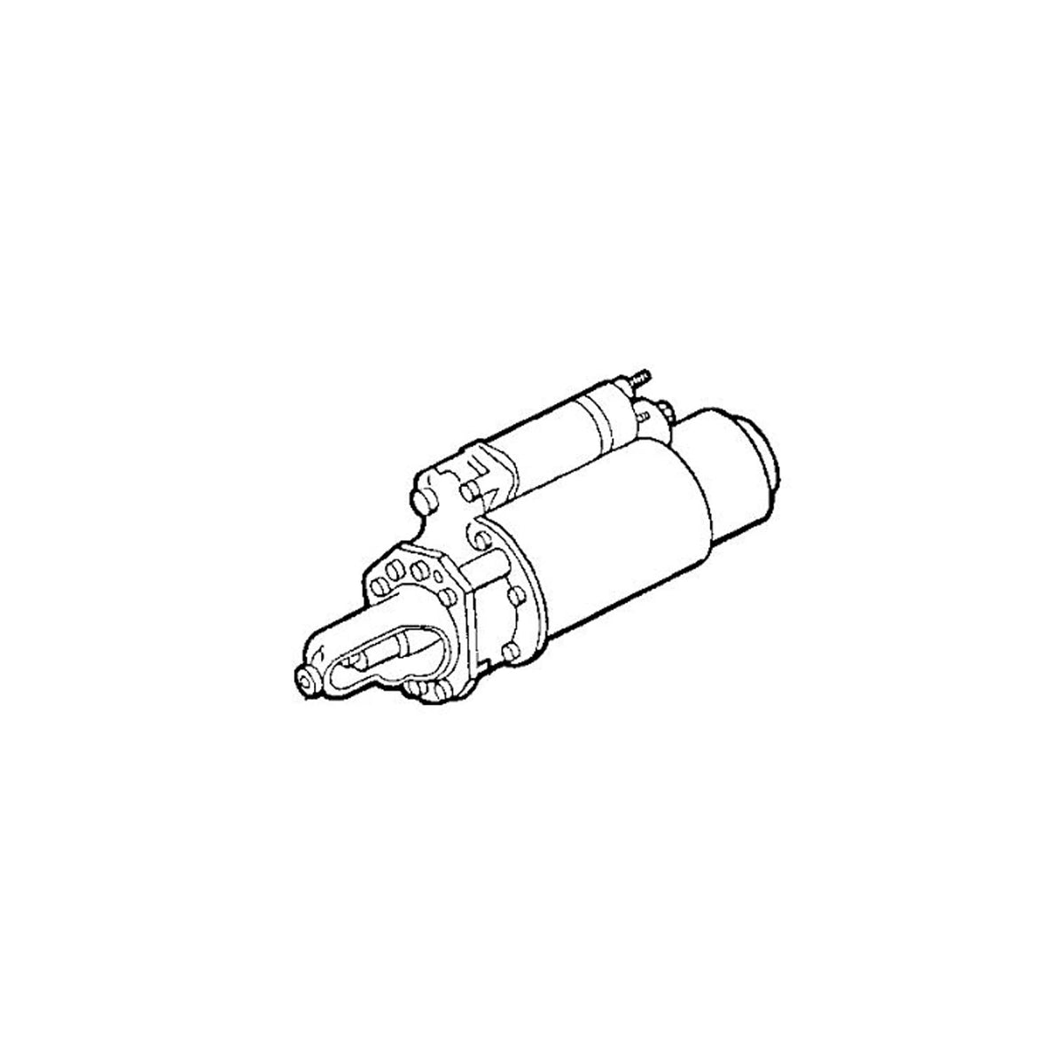 SE501407: Fits John Deere SE501407 REMAN Starter Motor, 24 Volts – Genuine OEM