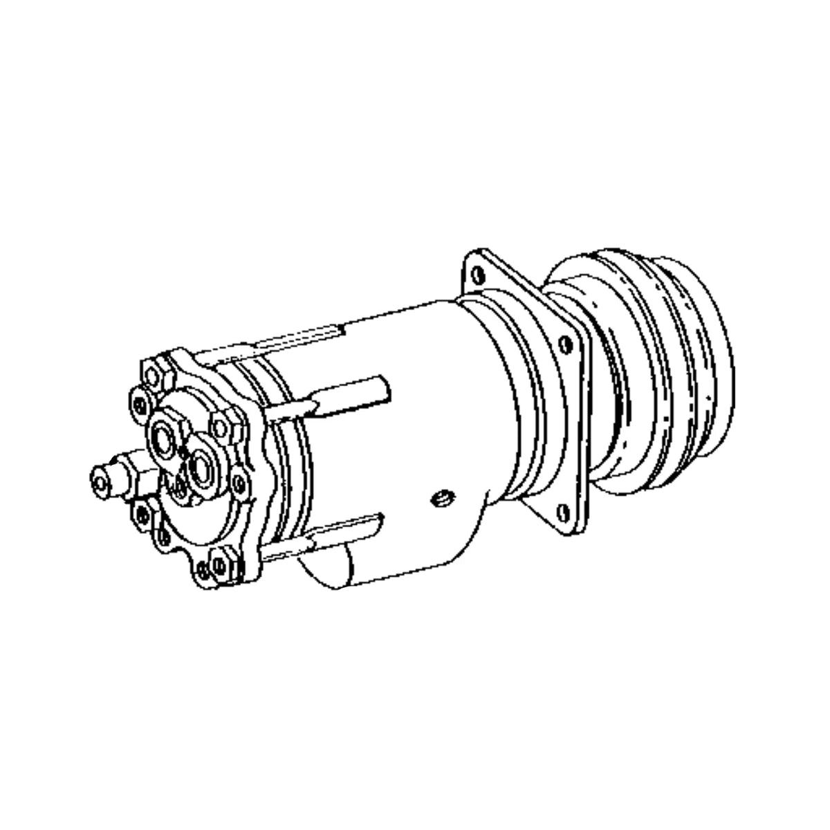 SE501457: Fits John Deere SE501457 REMAN Air-Conditioning Compressor, 12 Volt – Genuine OEM
