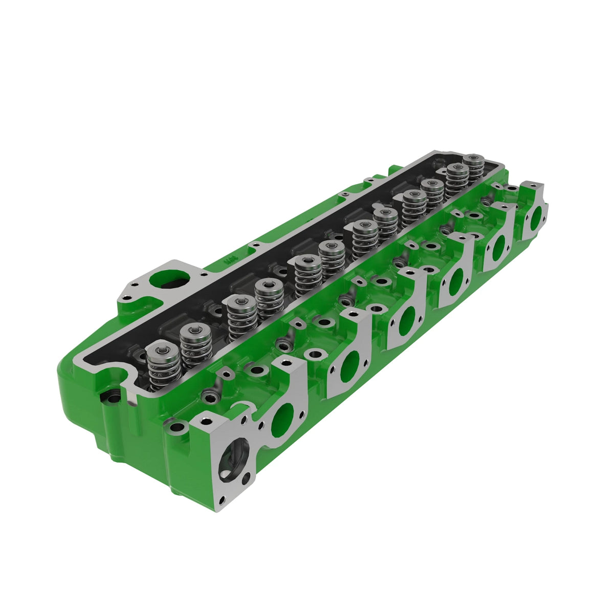 SE501581: Fits John Deere SE501581 REMAN Cylinder Head with Valves, 6.8 Liter – Genuine OEM