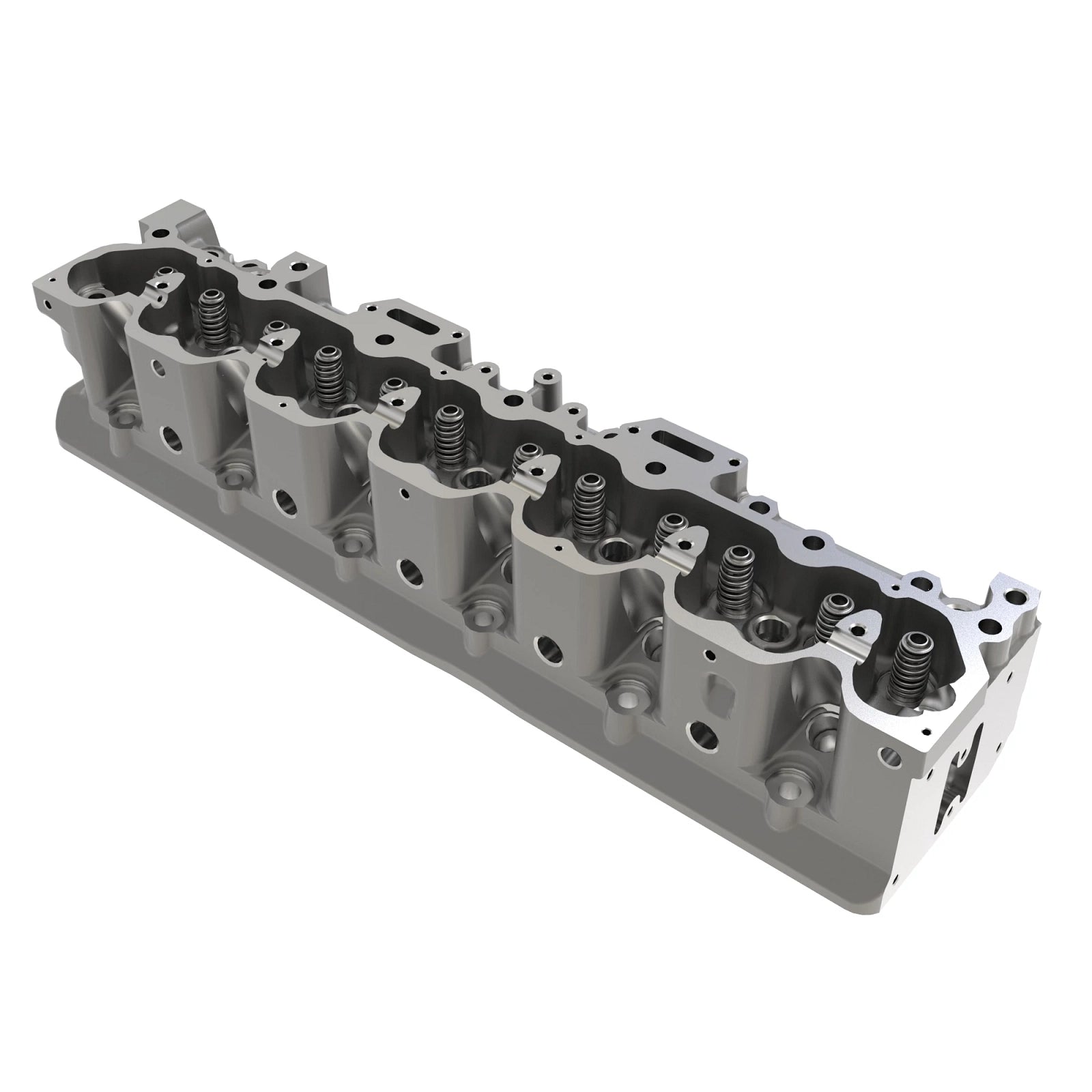 SE501591: Fits John Deere SE501591 REMAN Cylinder Head with Valves, 8.1 Liters – Genuine OEM
