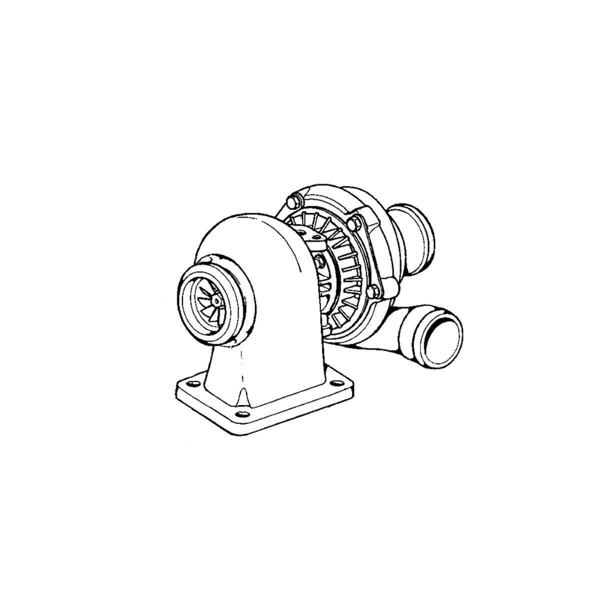 SE501669: Fits John Deere SE501669 REMAN Turbocharger – Genuine OEM