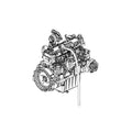 SE501703: Fits John Deere SE501703 REMAN Diesel Engine, Front Suspended Axle, Tier 2 – Genuine OEM