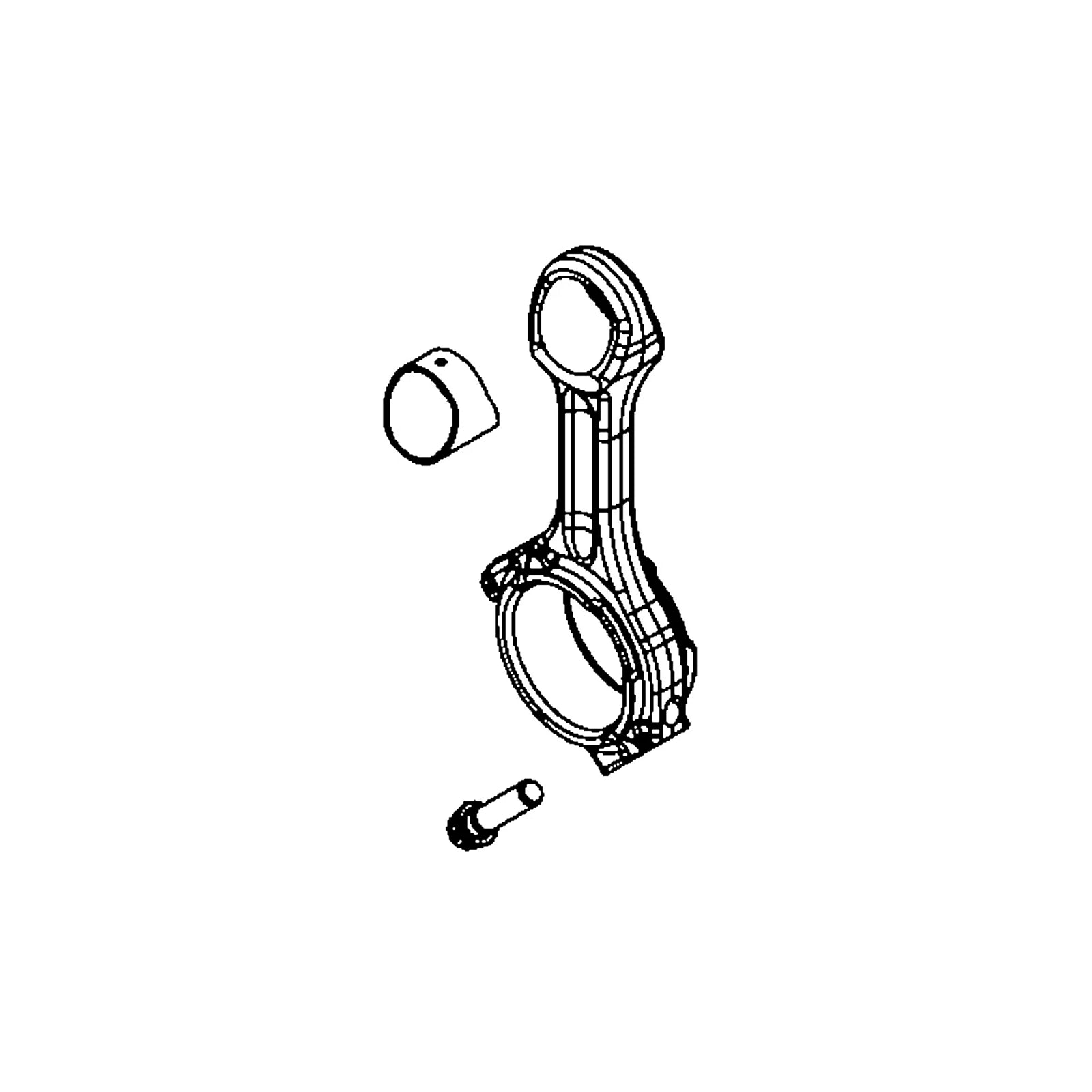 SE501748: Fits John Deere SE501748 REMAN Connecting Rod, 9.0 Liter – Genuine OEM