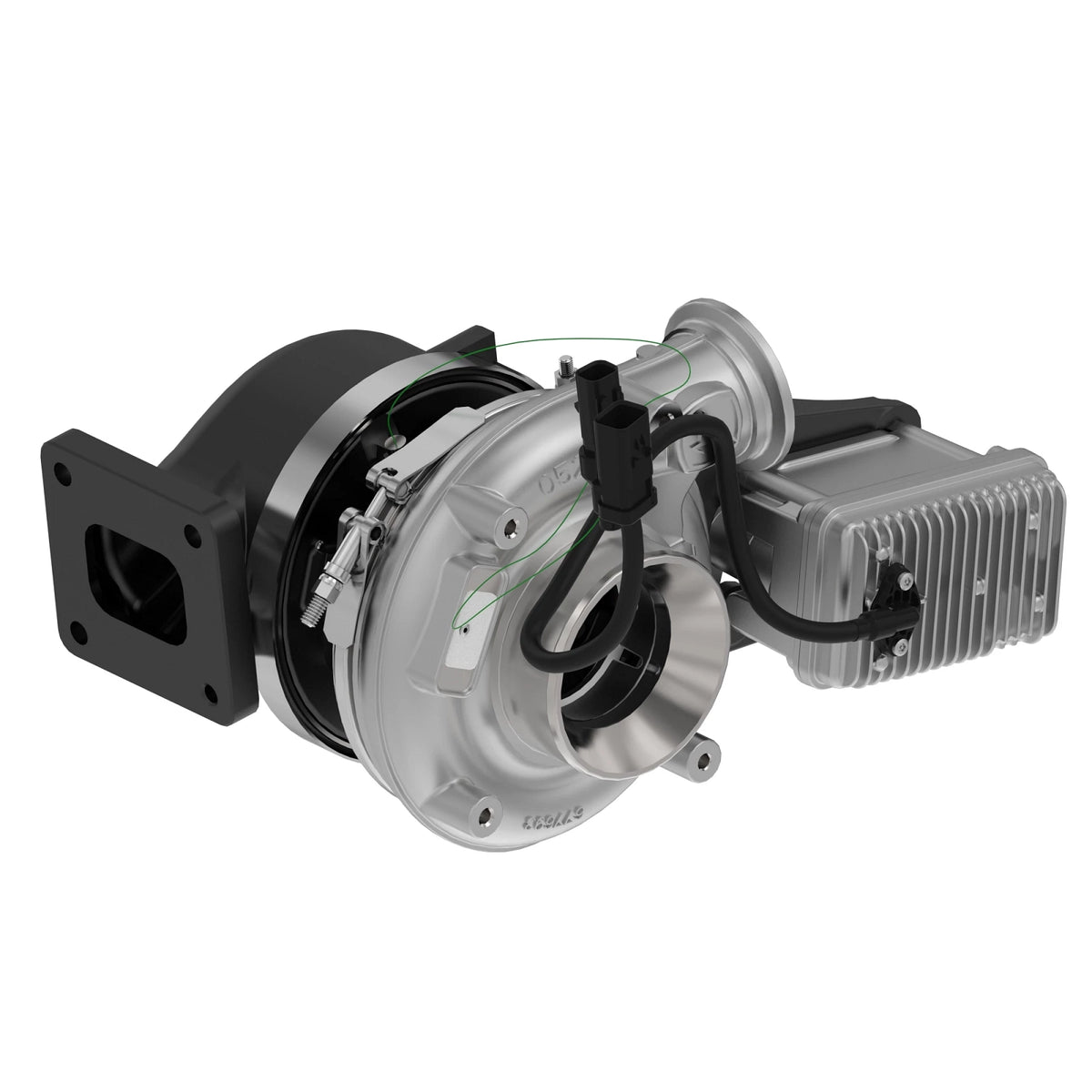 SE501966: Fits John Deere SE501966 REMAN Turbocharger with Actuator, 12 Volt – Genuine OEM