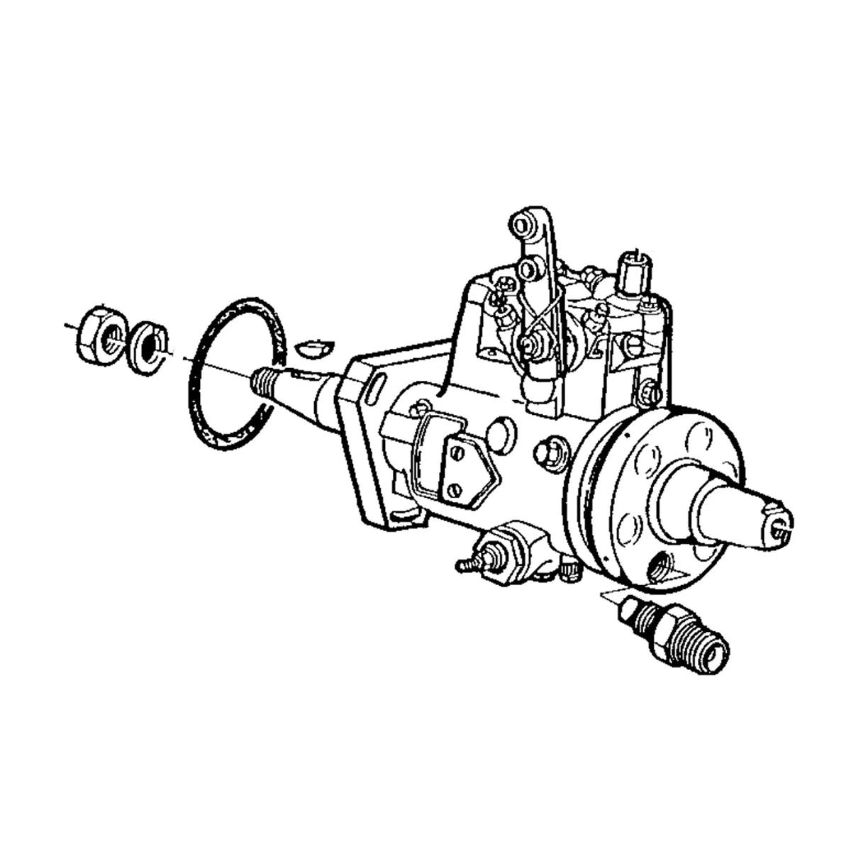 SE502021: Fits John Deere SE502021 REMAN Fuel Injection Pump – Genuine OEM