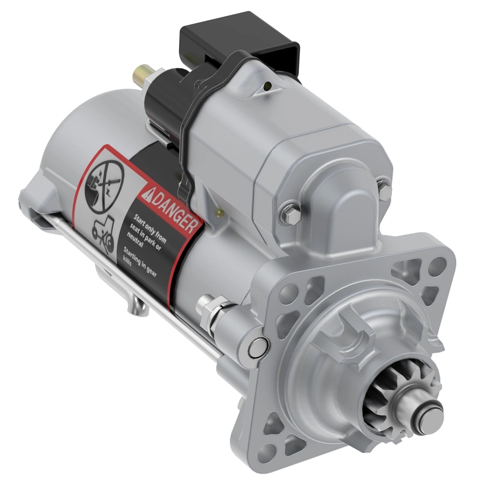 SE502558: Fits John Deere SE502558 REMAN Starter Motor, 12 Volts – Genuine OEM