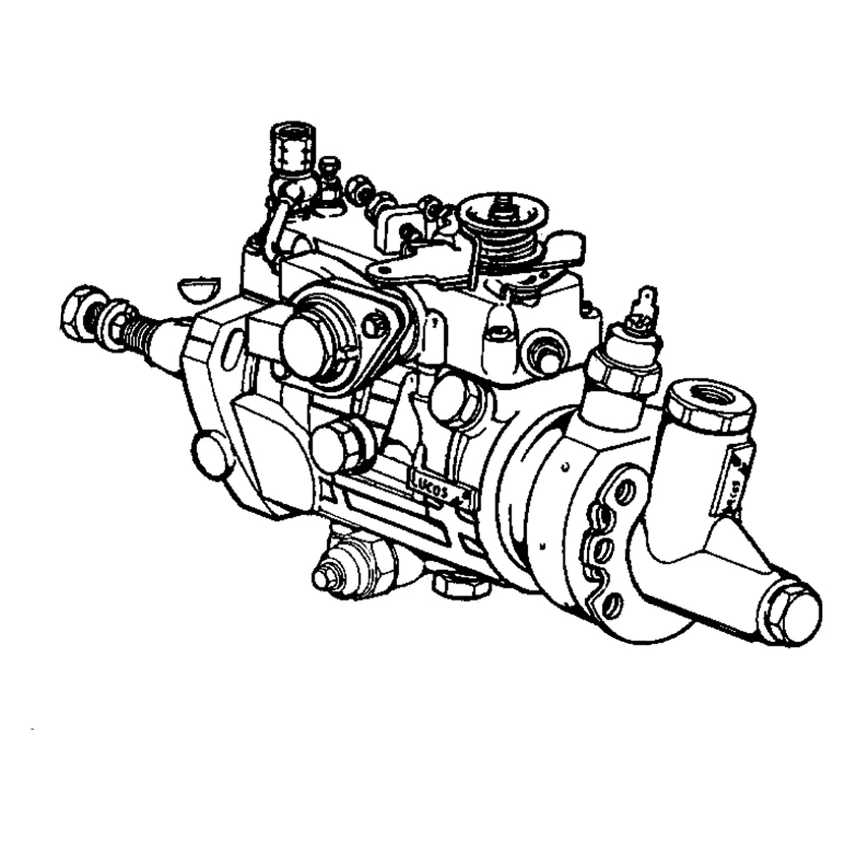 SE502582: Fits John Deere SE502582 REMAN Fuel Injection Pump – Genuine OEM