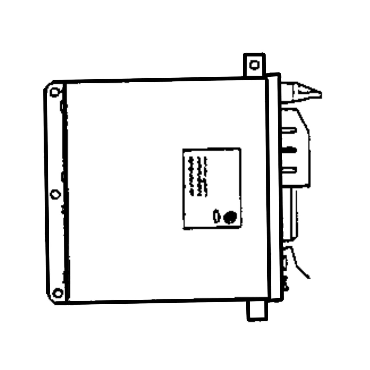 SE502892: Fits John Deere SE502892 REMAN Engine Programmed Controller – Genuine OEM