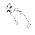 SJ10165: Fits John Deere SJ10165 Front Wiring Harness – Genuine OEM