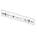 SJ16478: Fits John Deere SJ16478 MFWD Steering Hydraulic Cylinder – Genuine OEM