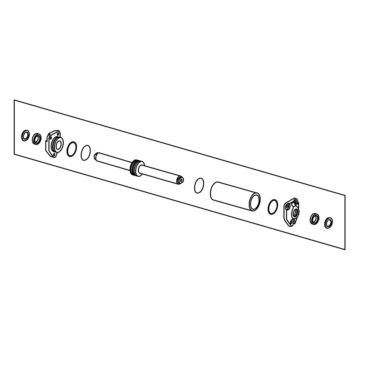 SJ16478: Fits John Deere SJ16478 MFWD Steering Hydraulic Cylinder – Genuine OEM