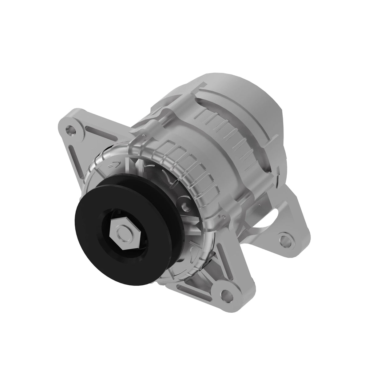 SJ25076: Fits John Deere SJ25076 Internal Fan Alternator 12 Volts, 43 Amp – Genuine OEM