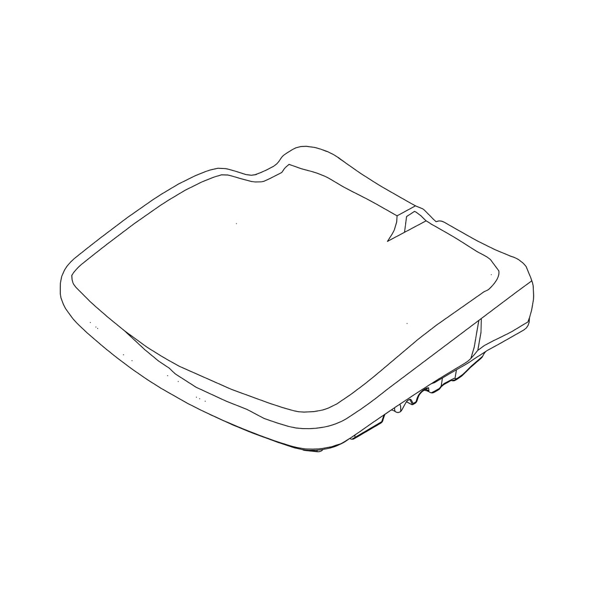 SJ292621: Fits John Deere SJ292621 Bottom Seat Cushion – Genuine OEM