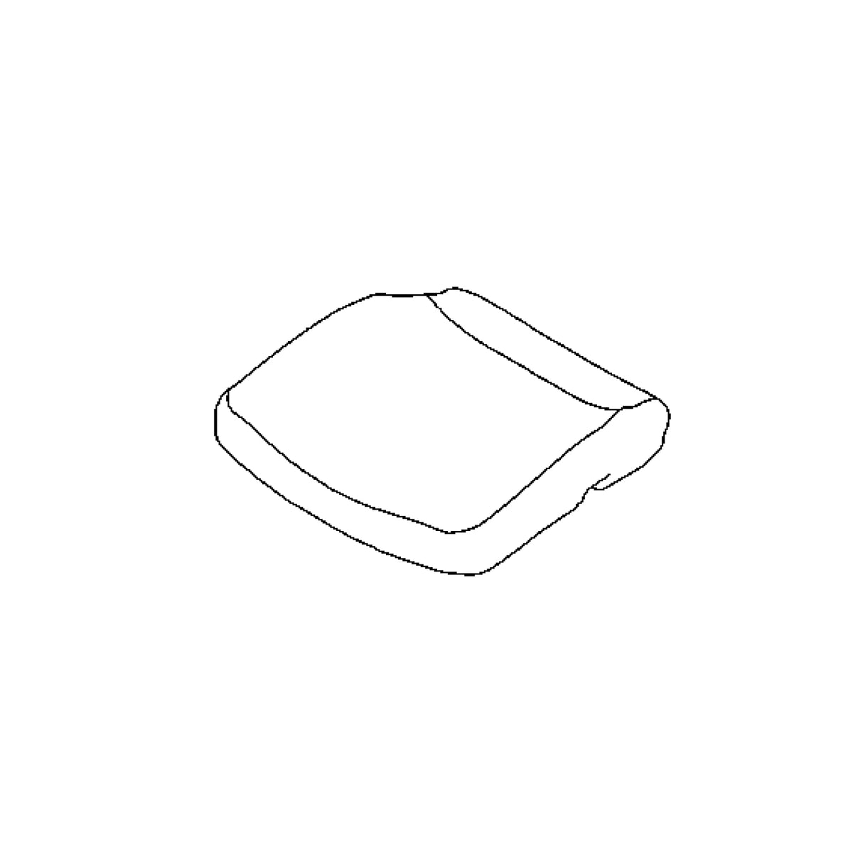 SJ292622: Fits John Deere SJ292622 Bottom Seat Cushion – Genuine OEM