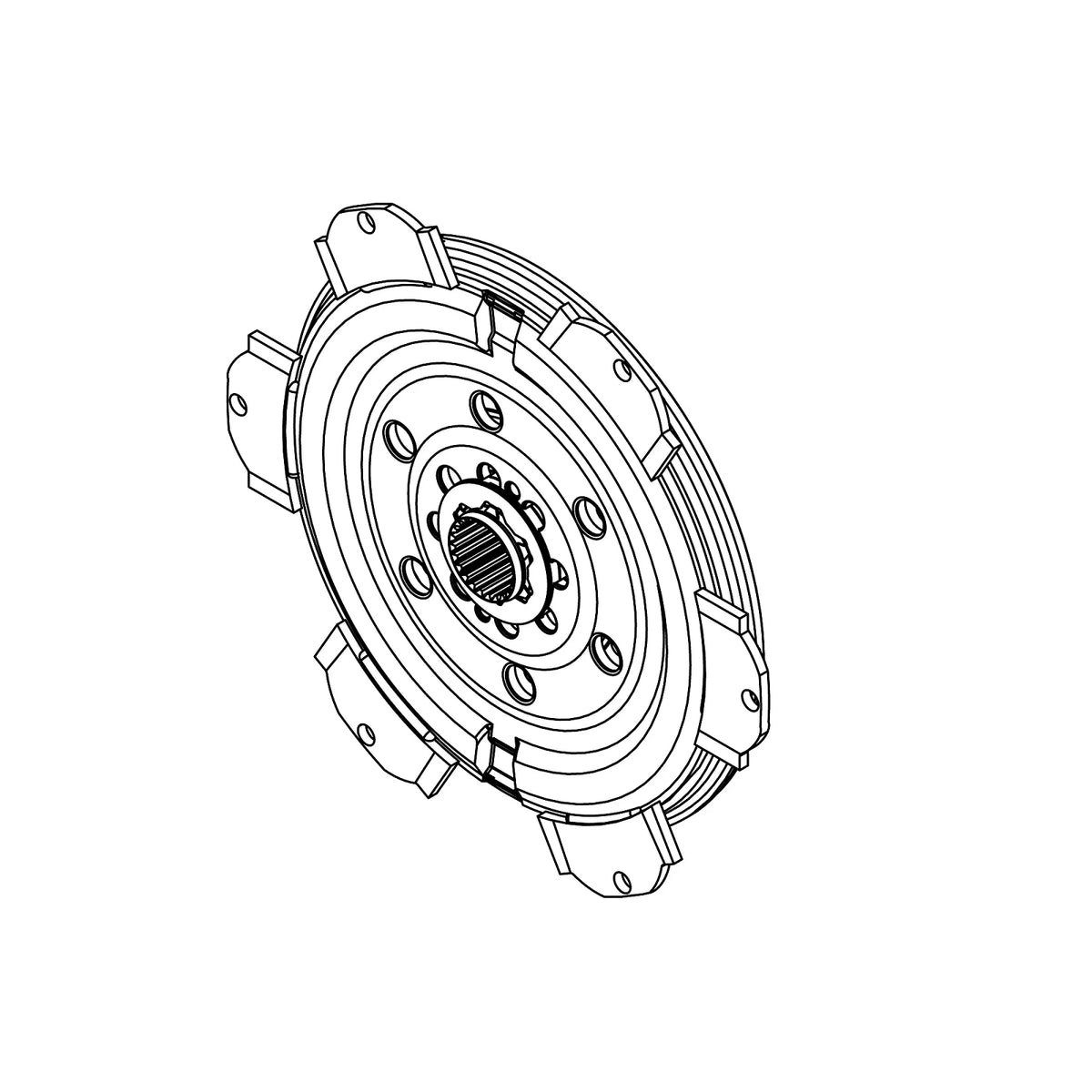 SJ293168: Fits John Deere SJ293168 Torsional Damper – Genuine OEM