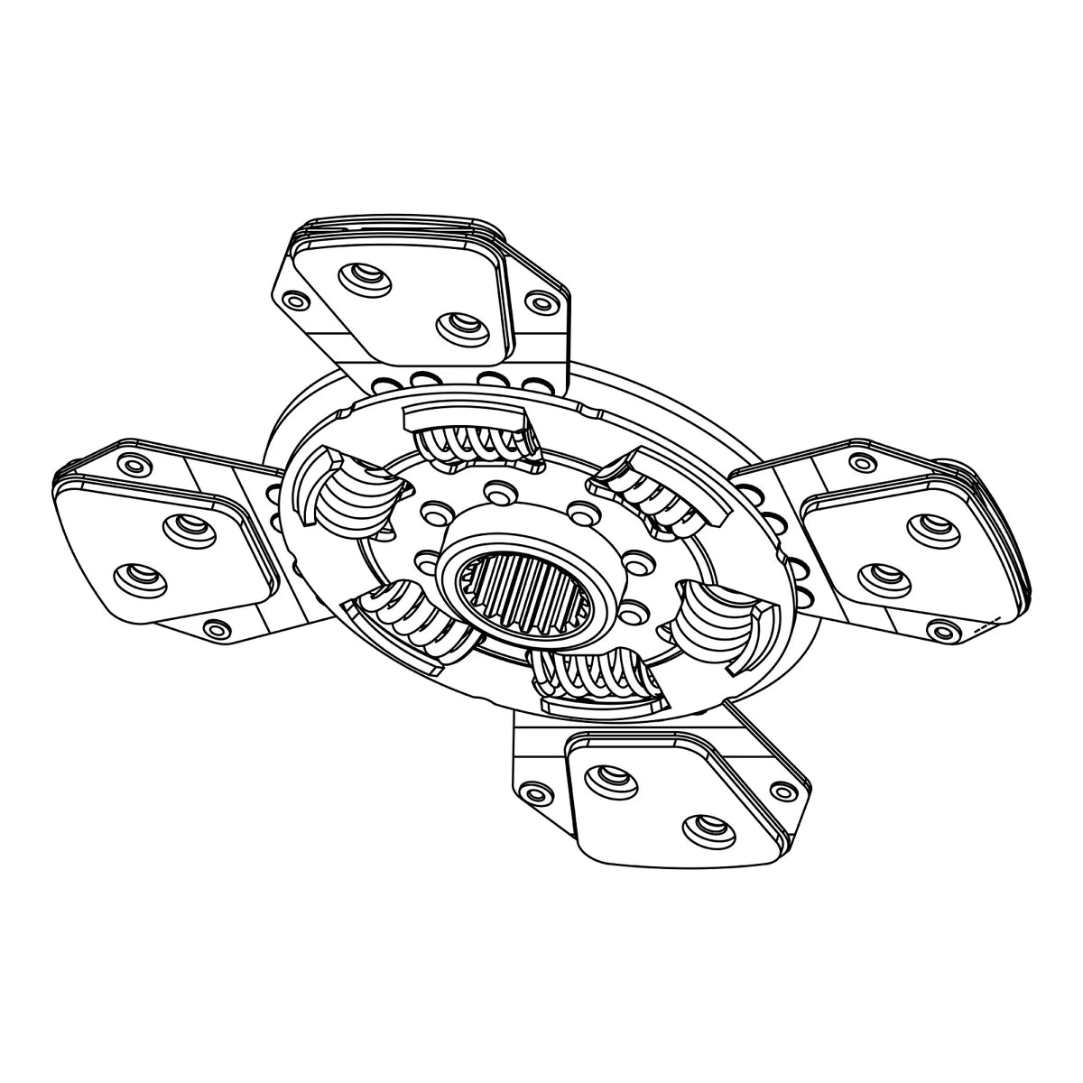 SJ29351: Fits John Deere SJ29351 Traction Clutch Disk – Genuine OEM
