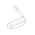 SJ30175: Fits John Deere SJ30175 Armrest Kit, Left Side – Genuine OEM