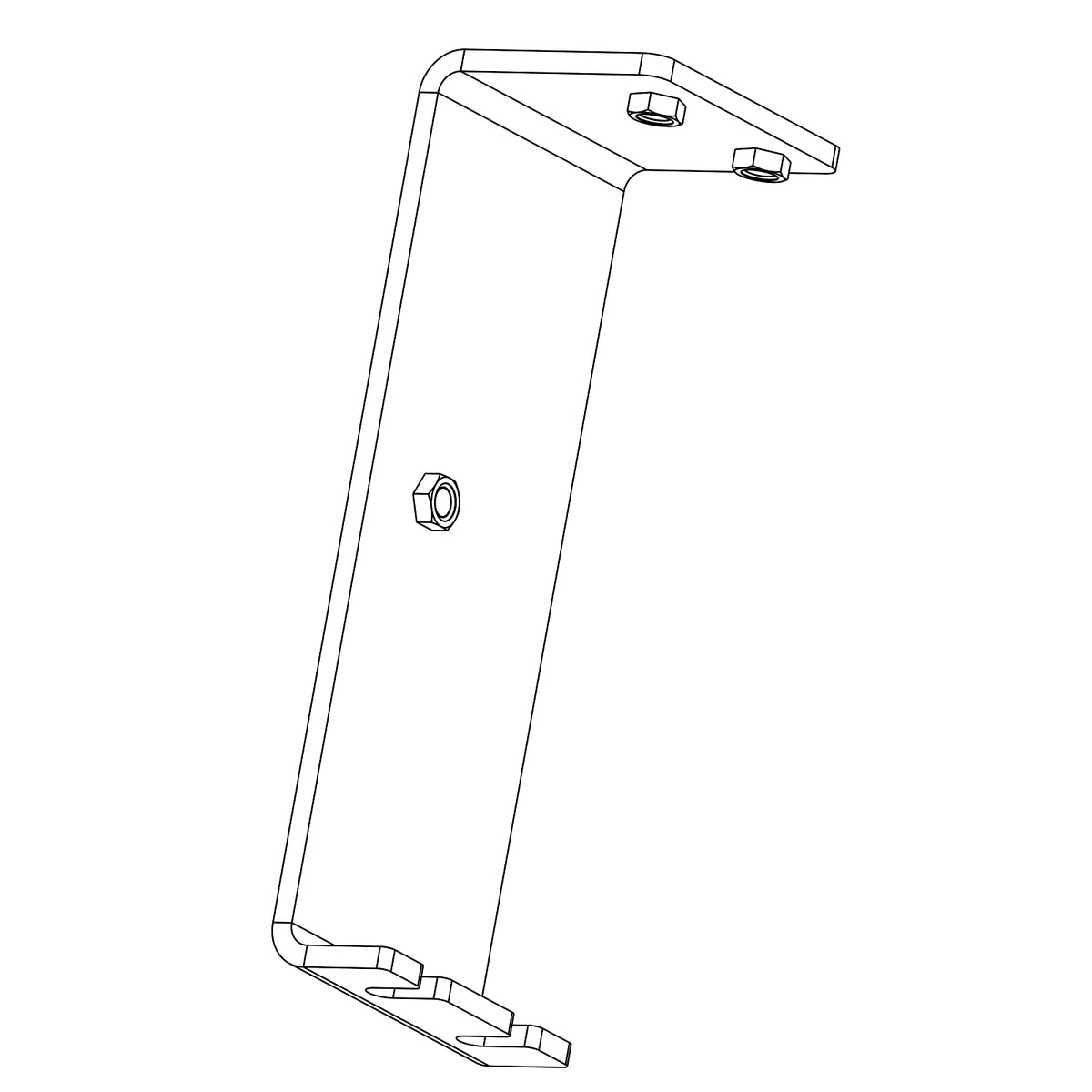 SJ302628: Fits John Deere SJ302628 Fuel Tank Front Bracket – Genuine OEM