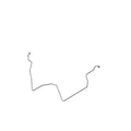 SJ303286: Fits John Deere SJ303286 Oil Cooler Return Oil Line – Genuine OEM
