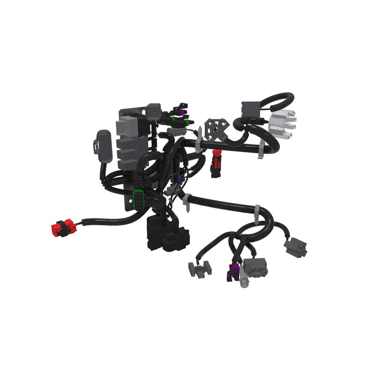 SJ30545: Fits John Deere SJ30545 Cab Front Console Wiring Harness – Genuine OEM