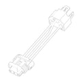 SJ30873: Fits John Deere SJ30873 Headlamp Jumper Wiring Harness – Genuine OEM