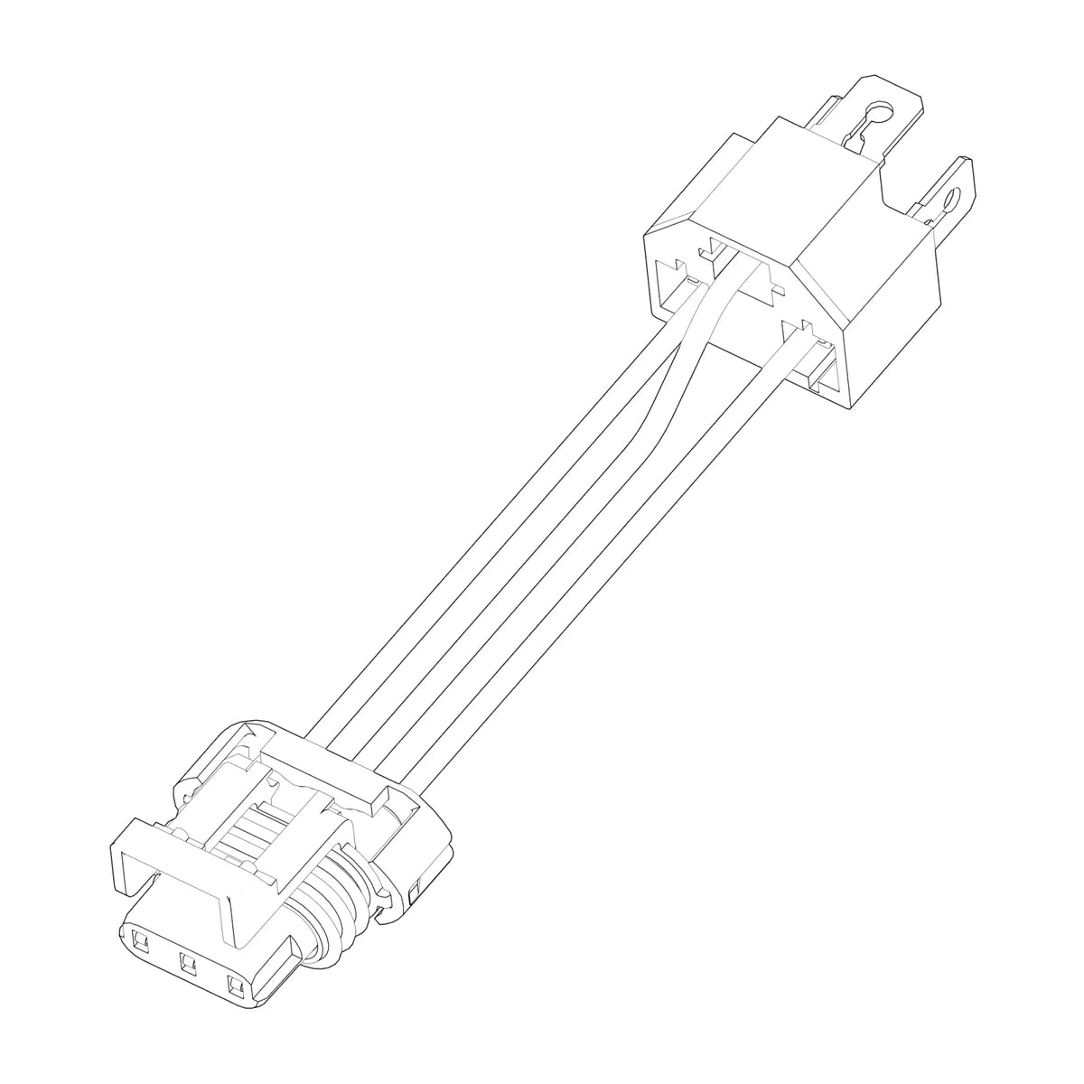 SJ30873: Fits John Deere SJ30873 Headlamp Jumper Wiring Harness – Genuine OEM