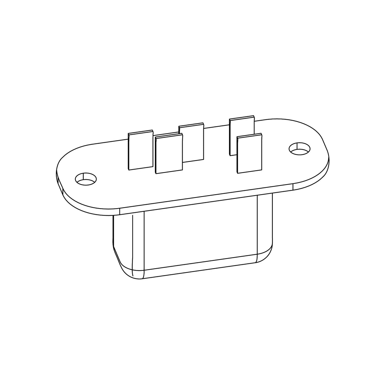 SJ31007: Fits John Deere SJ31007 Blower Motor Resistor – Genuine OEM