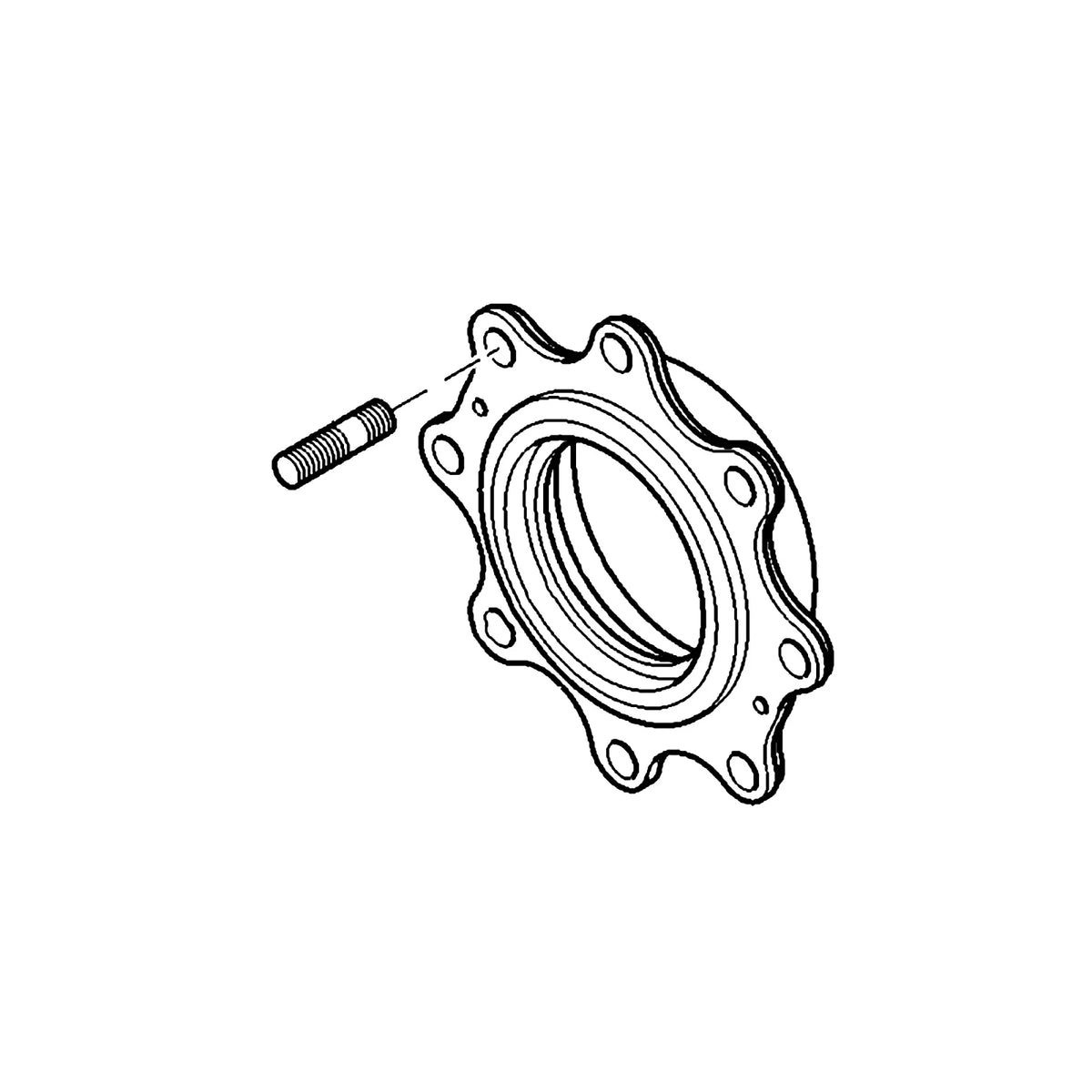 SJ31121: Fits John Deere SJ31121 Wheel Hub Kit – Genuine OEM