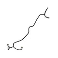 SJ36257: Fits John Deere SJ36257 Hood Wiring Harness – Genuine OEM