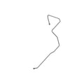 SJ37067: Fits John Deere SJ37067 Oil Cooler Return Oil Line – Genuine OEM