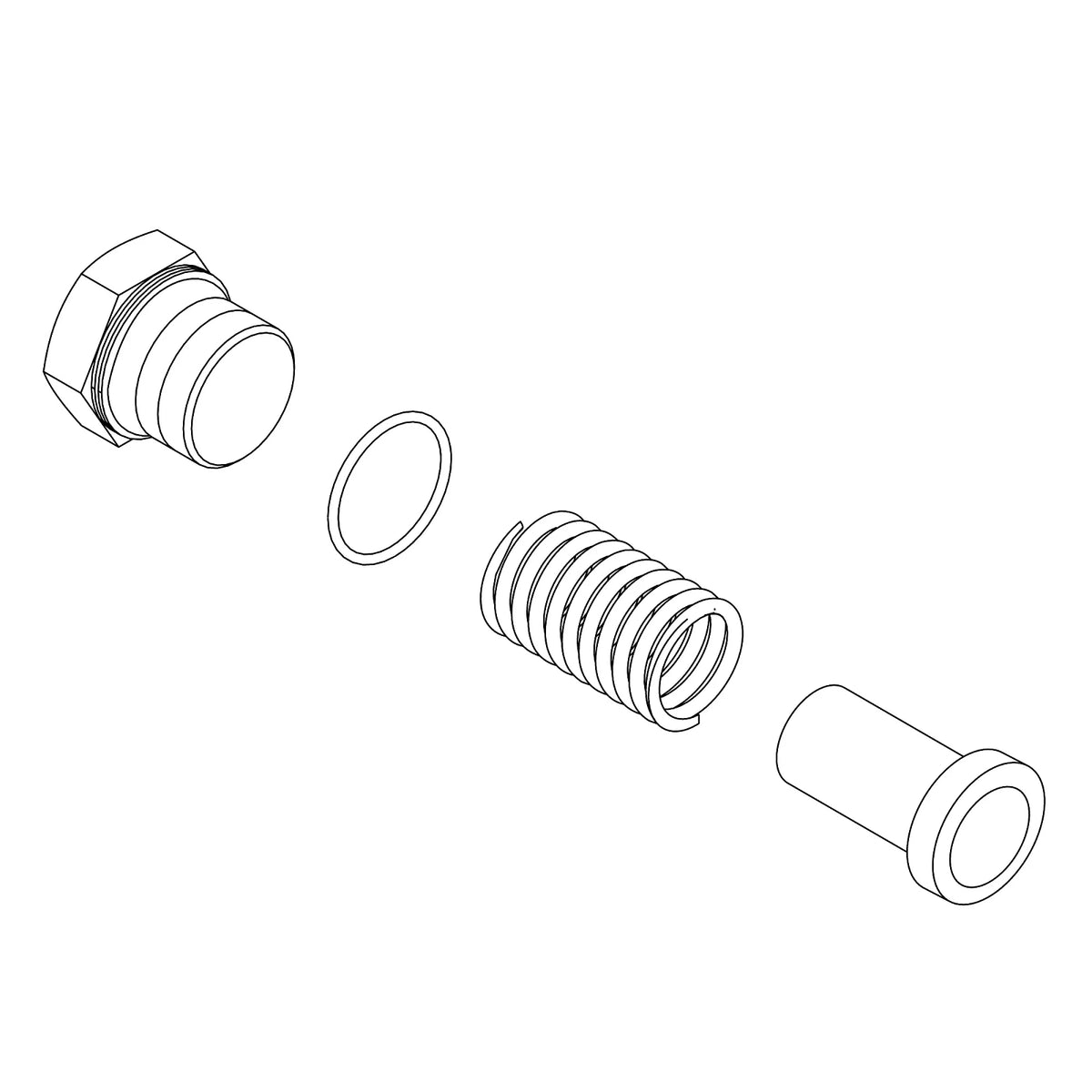 SJ37702: Fits John Deere SJ37702 Selective Control Valve (SCV) Detent Kit – Genuine OEM