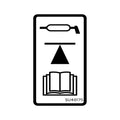 SU48175: Fits John Deere SU48175 Jacking Point Label – Genuine OEM