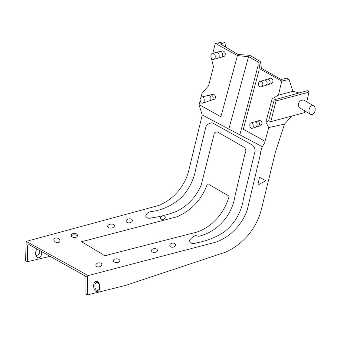 SU51036: Fits John Deere SU51036 Seat Suspension Carriage – Genuine OEM