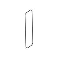 SU53478: Fits John Deere SU53478 Cab Rear Lower Window Weatherstrip – Genuine OEM