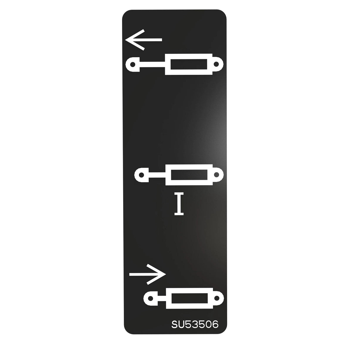 SU53506: Fits John Deere SU53506 SCV Label – Genuine OEM