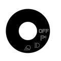 SU56280: Fits John Deere SU56280 Light Switch Cab Label – Genuine OEM