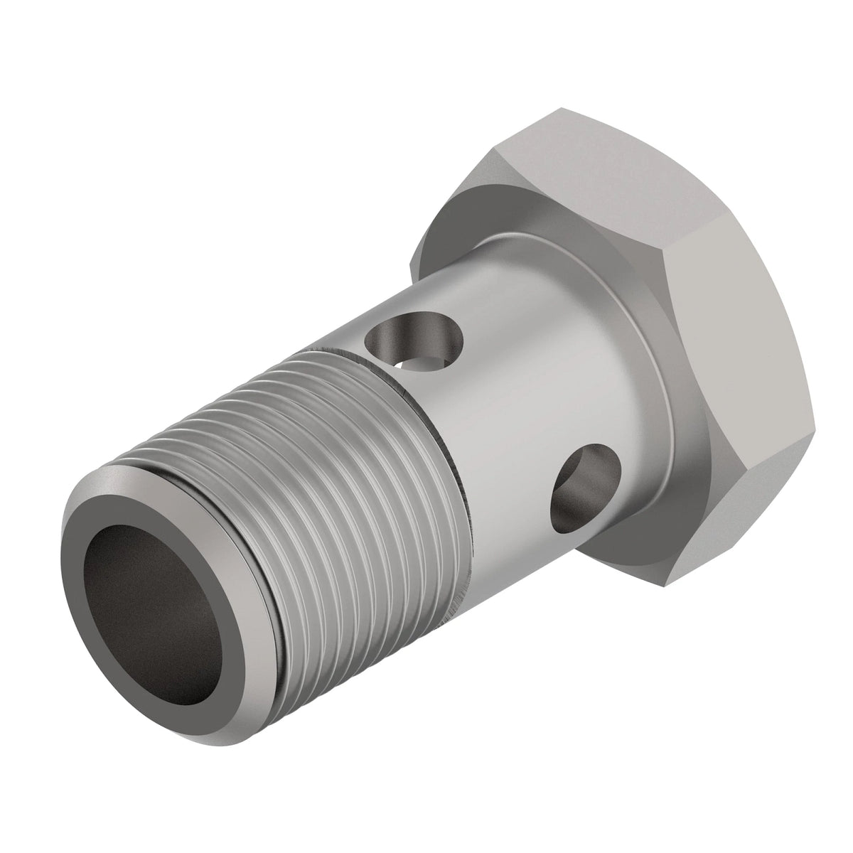 SU56887: Fits John Deere SU56887 4-Hole Hollow Screw Fitting, M14 X 25.5 – Genuine OEM